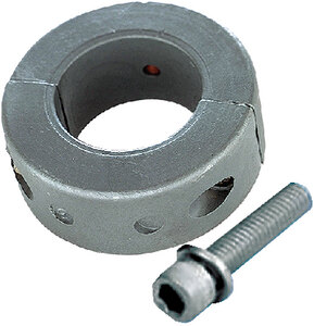 LIMITED CLEARANCE SHAFT ANODE WITH ALLEN SCREW (MARTYR ANODES)
